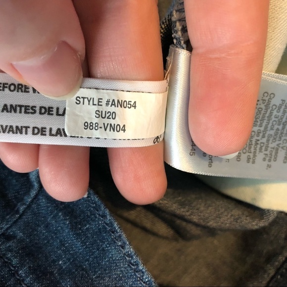 J.CREW Paper-Bag Pant Chambray Denim High Waist Tie Belt Pockets Pleated An054 0 - Picture 13 of 13